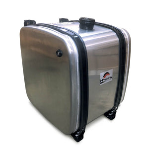 Hydra Part Side Mounted Aluminium Oil Tanks (150L, 180L, 200L, 250L) - Approved Hydraulics