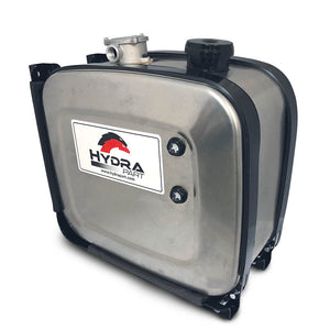 Hydra Part Side Mounted Aluminium Oil Tanks With Filter (100 Litre) - Approved Hydraulics