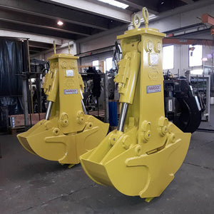 Minelli MBV (FS) Clamshell Buckets - Approved Hydraulics