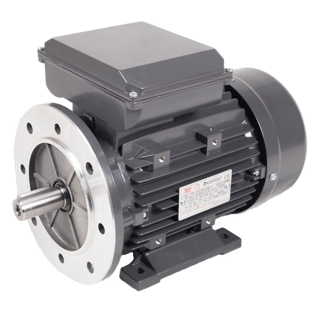 TEC TEC Single Phase Electric Motors - 4 Pole, 1500rpm (CAP START / CAP RUN) - Approved Hydraulics