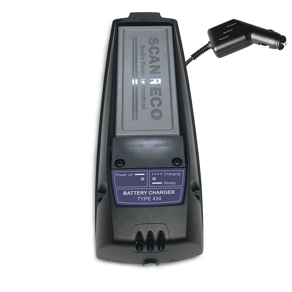 Scanreco Scanreco Battery Charger with 10-30vDC Car Adapter - Approved Hydraulics