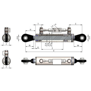 Series 610 Top Link Cylinders