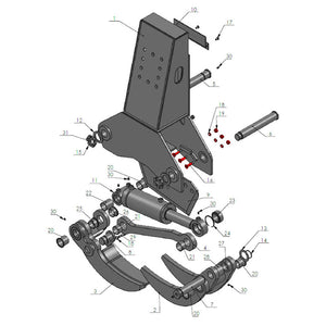 Tiger Cut 210E Bolt Kit for Replacement Knife
