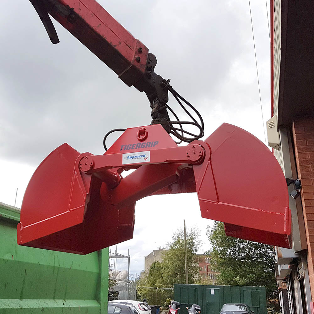 Intermercato TVG 1000 Bucket Grab - Approved Hydraulics