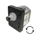 Anti-Clockwise Group 2 Tandem Hydraulic Pumps - Front - Approved Hydraulics Limited