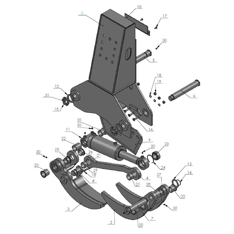 Tiger Cut 210E Spares