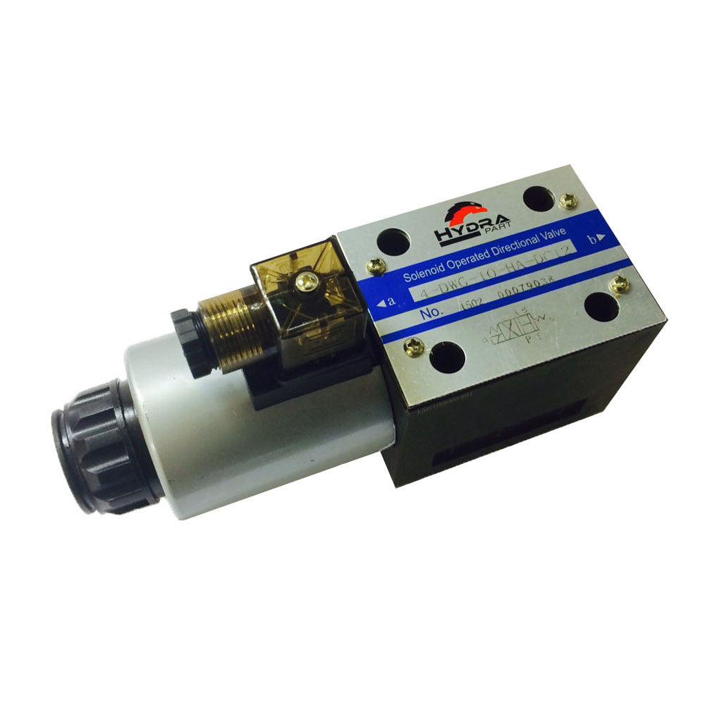 Hydra Part CETOP 5 Single Solenoid Control Valve NG06 - P to A &amp; B to T (X - 11) - Approved Hydraulics