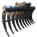 Hydra Part Land Rake for 13T - 15T Machines - Approved Hydraulics