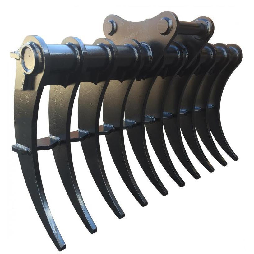 Hydra Part Land Rake for 3T - 3.9T Machines - Approved Hydraulics